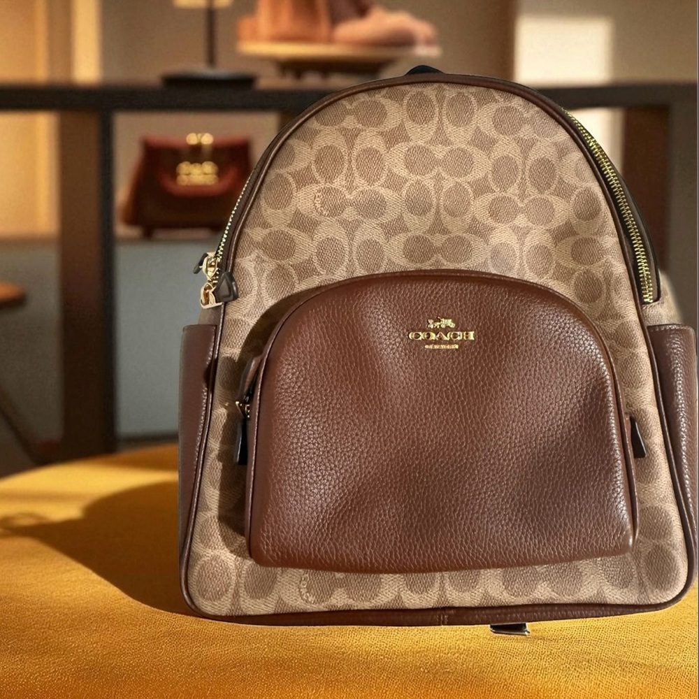 NEW COACH SIGNATURE BACKPACK.